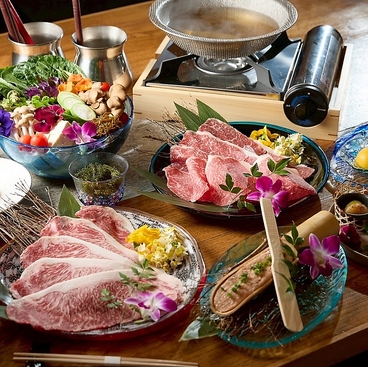 個室しゃぶしゃぶ 金ししのおすすめ料理1