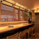 落ち着いた雰囲気の店内。