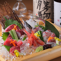 富山の旬の食材を堪能できる！地酒と一緒にご堪能あれ♪