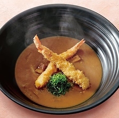 海老フライカレーのおうどん