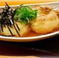 料理メニュー写真&nbsp;【人気NO.1】もっちり豆腐の揚げ出し/もっちり豆腐のパフェ2種(イチゴ OR チョコ)