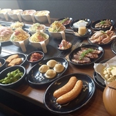 食いしん坊にも嬉しい食べ放題コースをご用意!グランドメニューのほとんどのものが食べれるレギュラーコースがおすすめ!!