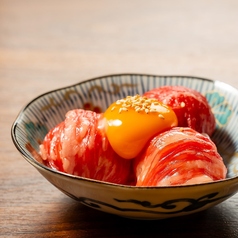 国産牛てまり肉寿司