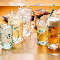 【鶏唐揚×居酒メシを満喫】メニュー充実度が自慢