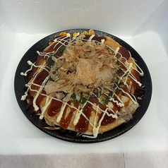 牛すじ入りチーズお好み焼