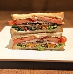 ローストポークと野菜のサンド