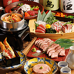 仙台牛タンと博多おでんと炉端焼き 完全個室居酒屋 タンの里久 新橋店のコース写真