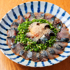 福岡名物。自家製胡麻さば