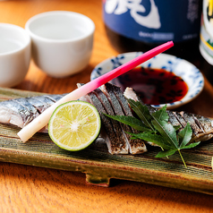 自家製〆さば。そのままと炙り2種