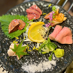 肉刺し５種盛り