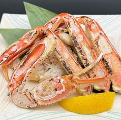 かにの炙り焼き