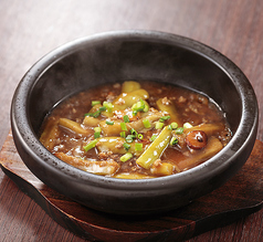 茄子と豚挽肉の土鍋仕立て