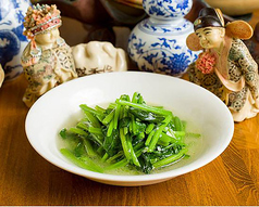 青菜炒め