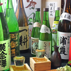 福島の地酒多数完備
