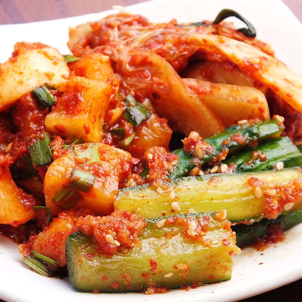 自家製キムチも大人気♪