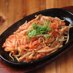 豚キムチ鉄板焼定食