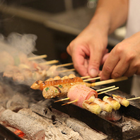 ほのかに香る炭の薫りが最高の調味料