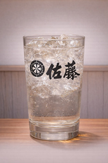 〈麦〉佐藤（グラス）ロック水割りハイボールソーダ割