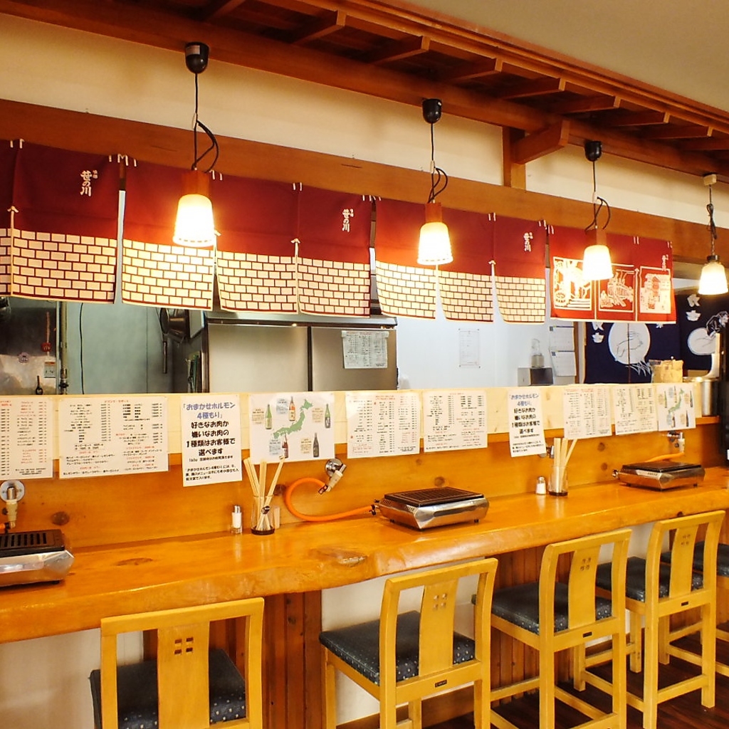 サク飯に最適◎カウンター席も完備♪