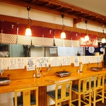 サク飯に最適◎カウンター席も完備♪