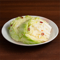 料理メニュー写真 白キムチ～ハルピンキャベツ～