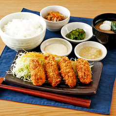 カキフライ定食