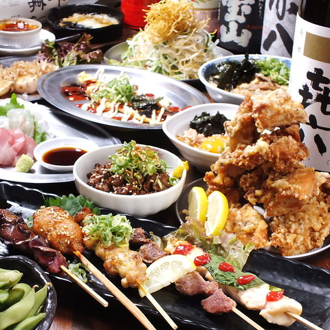 お料理180円(税込)～でお財布にも優しい♪絶品鶏料理が味わえる地元で人気の居酒屋！