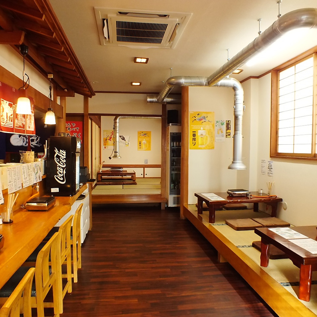 広々とした店内は各種宴会に◎