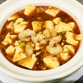 料理メニュー写真 エビと豆腐の土鍋