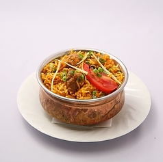 ［95］マトンビリヤニ/［96］チキンビリヤニ/［97］フィッシュビリヤニ/［98］海老ビリヤニ