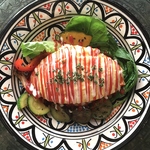 Instagramで大人気メニュー。ふわふわ卵のチーズオムライス。
