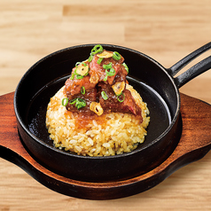 ザブトンステーキ・オンザ・ガーリックライス