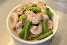コブクロとにんにくの芽のナムル