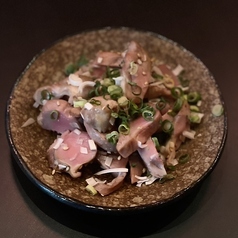 砂肝の辛味噌炒め
