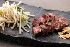 お昼から贅沢、ステーキランチ