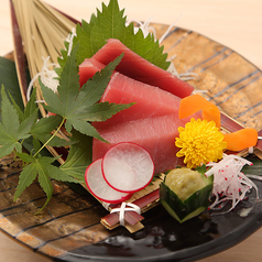 極上　生本マグロの刺身