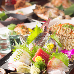 個室ほろり あいう魚、牡蠣くけこ。のコース写真