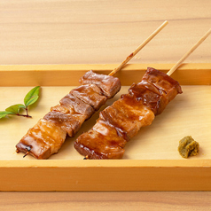 【肉料理】豚バラ串焼き　二本