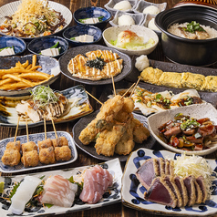 野菜巻串カツと炭火 ニューイヤサカのコース写真