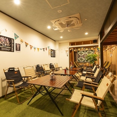 路地裏酒場 キャンプ飯なにわの雰囲気3