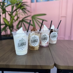 北海道生乳を使用した飲むソフトクリーム！