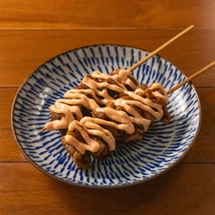 揚げ皮串＜明太マヨ＞