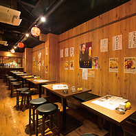 なんば駅すぐ！木の温もり溢れる落ち着いた隠れ家