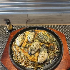 牡蠣のせまぁ堂焼き