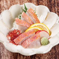 金目鯛の焼き霜造り