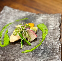 大正時代の酒蔵を改装した空間で味わう季節の蔵元料理◎