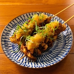 揚げ皮串＜おろしポン酢＞