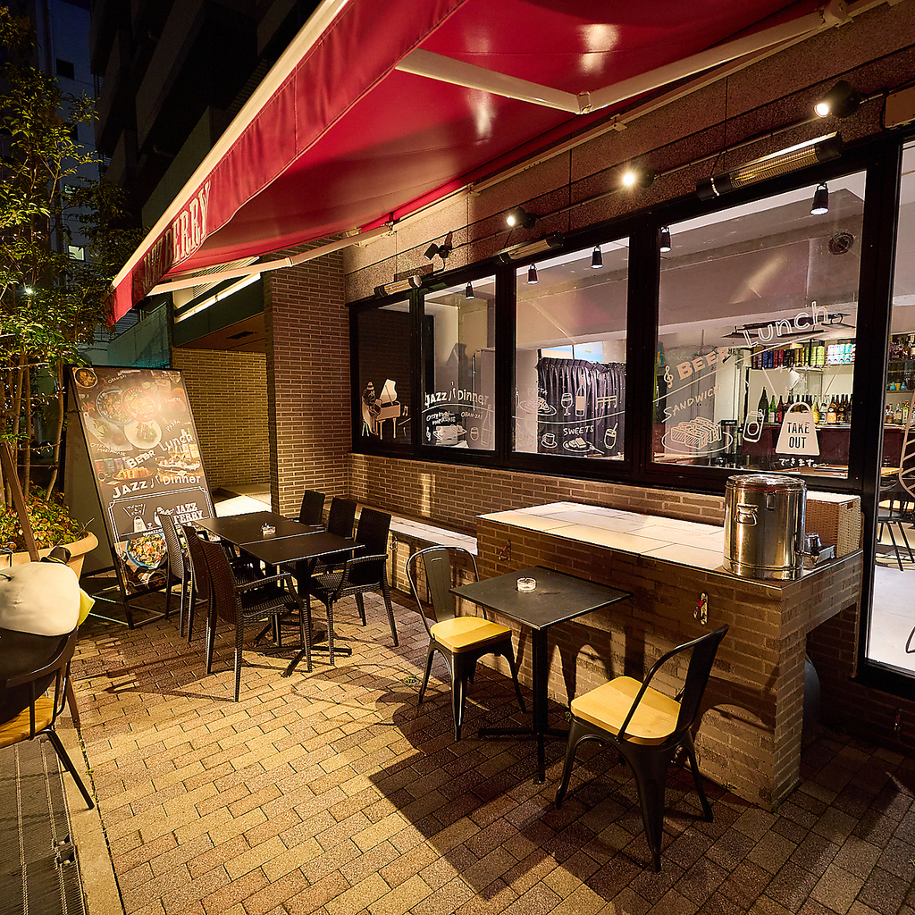 海鮮/サンドイッチ/創作料理/四ツ橋駅/コース/宴会/ランチ/カウンター/テラス席/貸切