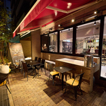 海鮮/サンドイッチ/創作料理/四ツ橋駅/コース/宴会/ランチ/カウンター/テラス席/貸切