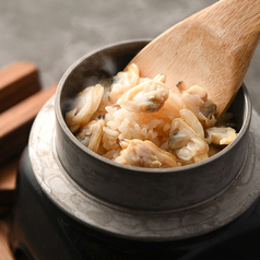近江牛の純米粕汁鍋と浅利釜飯コース